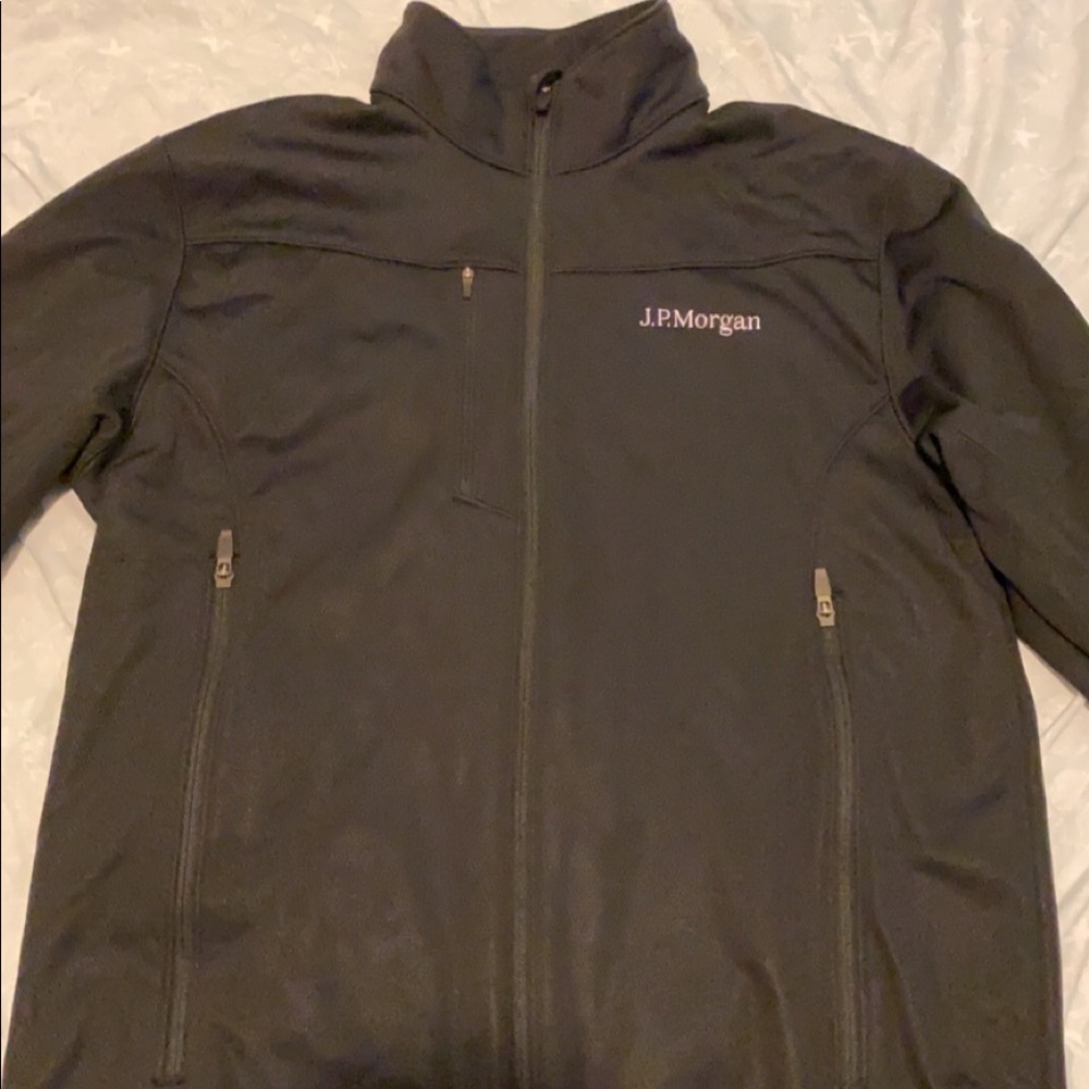 Eddie Bauer JP Morgan Black Exclusive Fleece Jacket